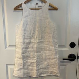 Reformation Jessi Linen Dress White Size 0 NTW
